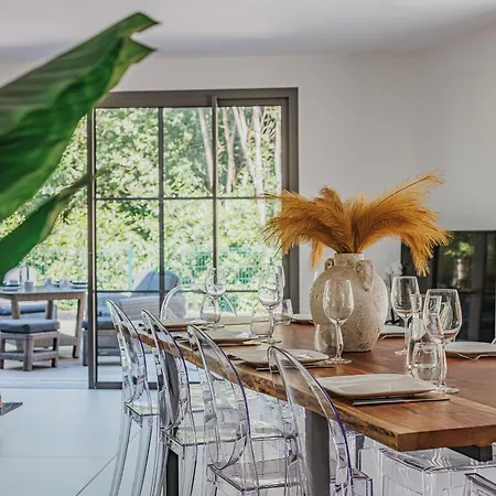 De Luxe Au Pyla Avec Piscine En Bordure Du Golf D'arcachon, 5 * 라테스트드뷔크