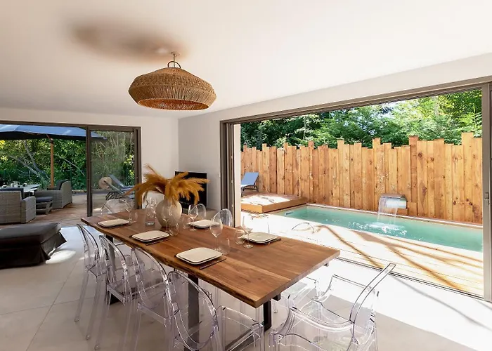 De Luxe Au Pyla Avec Piscine En Bordure Du Golf D'arcachon, 5 Villa La Teste-de-Buch