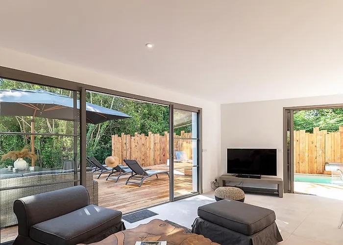 וילה De Luxe Au Pyla Avec Piscine En Bordure Du Golf D'arcachon, 5 *