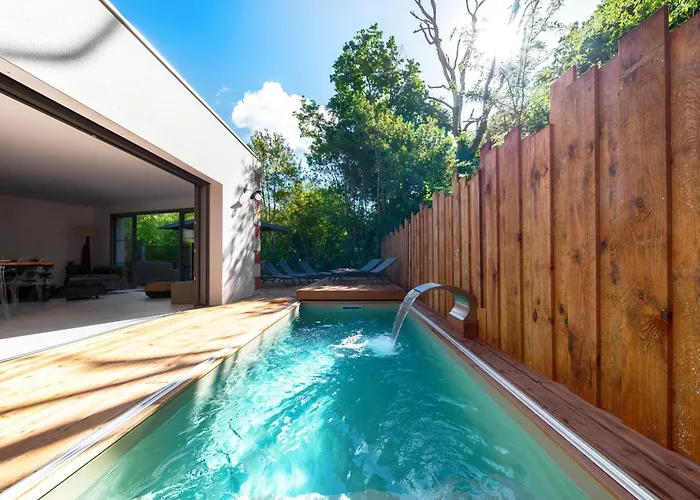 De Luxe Au Pyla Avec Piscine En Bordure Du Golf D'arcachon, 5 *