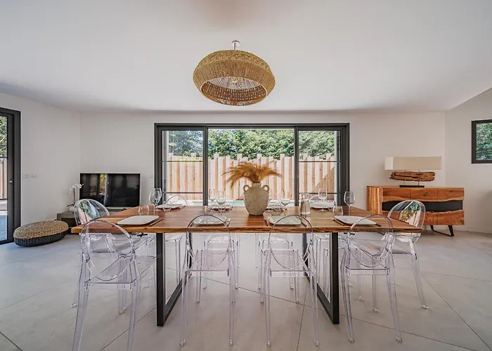 Villa De Luxe Au Pyla Avec Piscine En Bordure Du Golf D'arcachon, 5