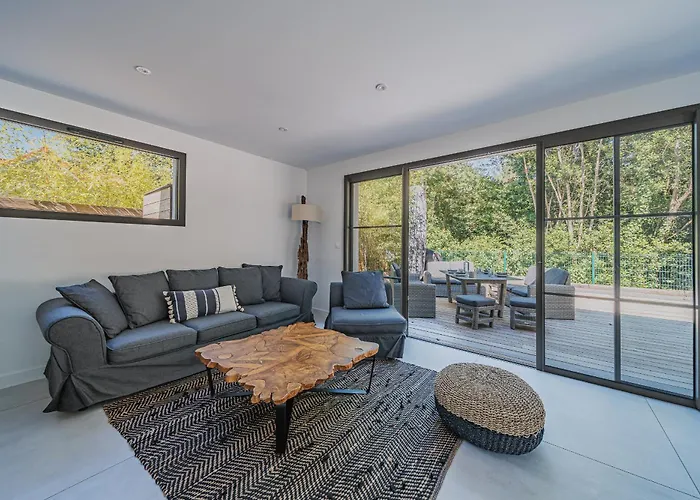 De Luxe Au Pyla Avec Piscine En Bordure Du Golf D'arcachon, 5 Villa *